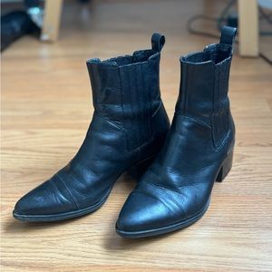 Vagabond boots black leather size 36 6 6.5